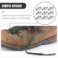 thumbnail image 3 of 30Pcs Shoe Lace Hooks Alloy Shoelace Buckles Boot Hooks Boot Shoes Buckles Small Boot Hooks, 3 of 9