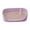 Purple 48x37x13cm, variant on Dog Toilet Training Potty Tray, Pet Pan Bedpan Training Pads Holder Training Pad Toilet Potty Trainer for Small Animals, Home, Puppy Beige 40x30x11cm