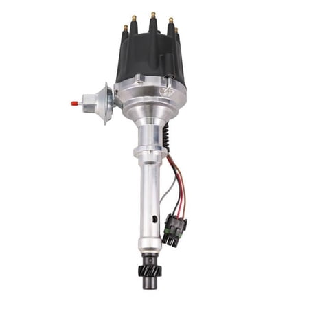 Top Street Performance JM7748BK Pro Series Ready to Run Distributor for 1966-1967 Cadillac 429, Black