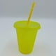thumbnail image 4 of S Botella de agua portátil reutilizable Pp Girl taza con purpurina para exteriores, 4 of 5