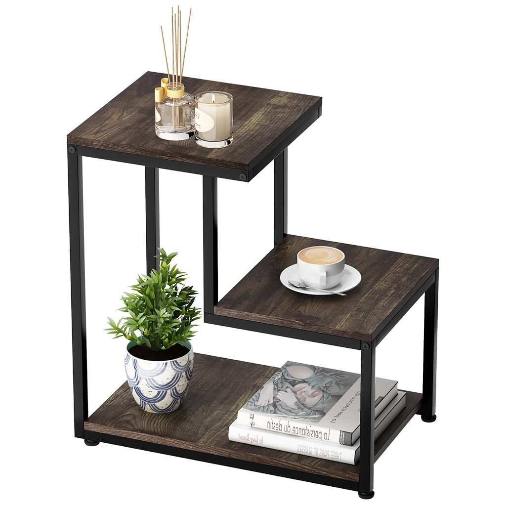  LANGRIA  Side Table  for Bedroom Modern Multipurpose 
