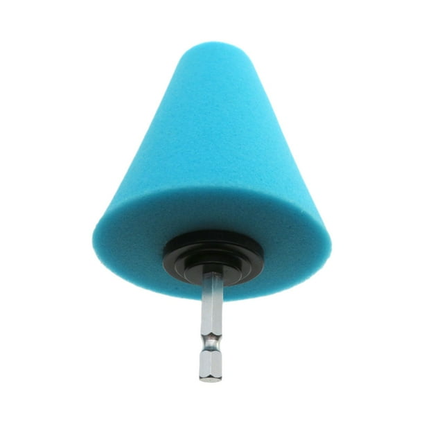 Pisexur Accesorios para coches, Electrónica para cochesEsponja de pulido con mango hexagonal, cepillo para ruedas de coche, asiento de coche