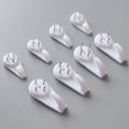 thumbnail image 3 of 10pcs Mini Powerful Tracelss Wall Mounted Hanging Nail Hooks Removable HangerL, 3 of 5