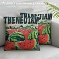 thumbnail image 3 of Farm Fresh Watermelon Throw Pillow Covers Summer Farmhouse Decorative Cushion Cover Home Pillowcases  Couch/Sofa, 3 of 5