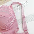 thumbnail image 3 of Daqian Bras for Women Womens Solid Lace Lingerie Bras Plus Size Underwear Bralette Bras Comfortable Bra Women Bras on Sale Pink 18(XXXXXL), 3 of 4