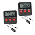 thumbnail image 3 of DRAFIDEEP 2Sets Indoor Hygrometer for Reptile Terrarium with Smooth Round Edges, 3 of 8
