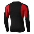 thumbnail image 2 of Men's Breathable Sports Winter Underwear Base Layer Topstight-fitting Long-sleeved Quick-Drying Fitness Top, 2 of 5