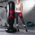 thumbnail image 3 of Opolski Inflatable Punching Bag Widen Bottom Base Releases Stress PVC 160cm Training Fitness Vertical Boxing Bag for Workout, 3 of 7