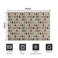 thumbnail image 5 of Beige Bigfoot and Pine Tree Pattern Door Rugs,Washable Non Slip Door Mats Indoor,Decorative Door Mats,Entry Mat Indoor for Entrance,Bedroom,Kitchen,Bathroom,16"x24", 5 of 6