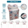 thumbnail image 6 of American Star Table Runner 90 Inches, Blue Red Patriotic 4th of July Ombre Bed Runner Dresser Scarves Tabletop for Indoor Outdoor Parties/Ceremony/Banquet, 13" x 90", 6 of 9