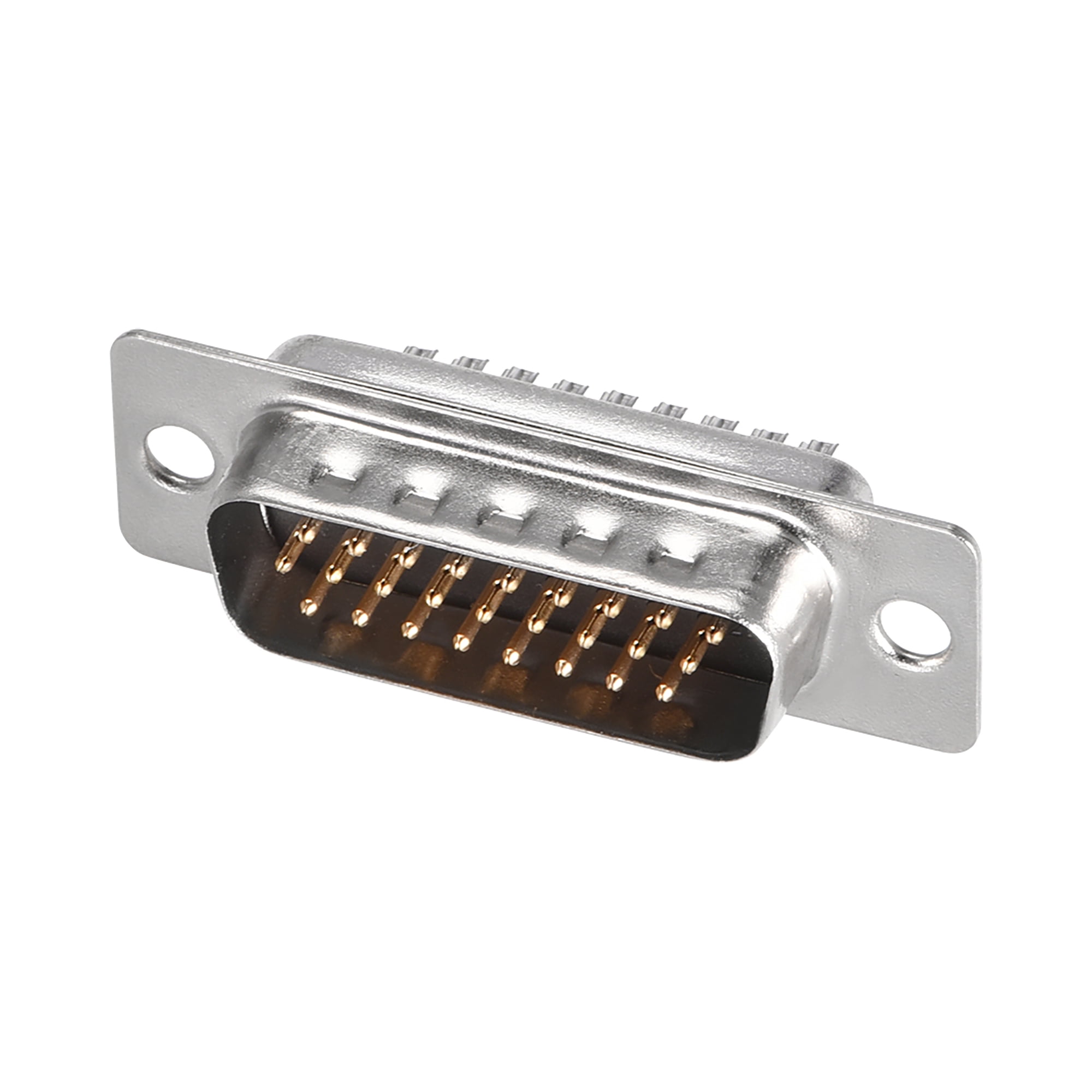 Unique Bargains D-sub Connector Male Plug 26-pin 3-row Solder Type