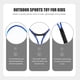 thumbnail image 5 of BRIGHTFUFU 1 juego de raqueta de tenis para niños con pelota, juguete deportivo para exteriores para niños, juguete de playa, 5 of 7