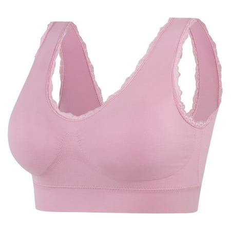 

Meichang Womens Sports Bras High Impact Lift T-shirt Bra Seamless Full Coverage Bralettes Shapewear Yoga Workout Bras