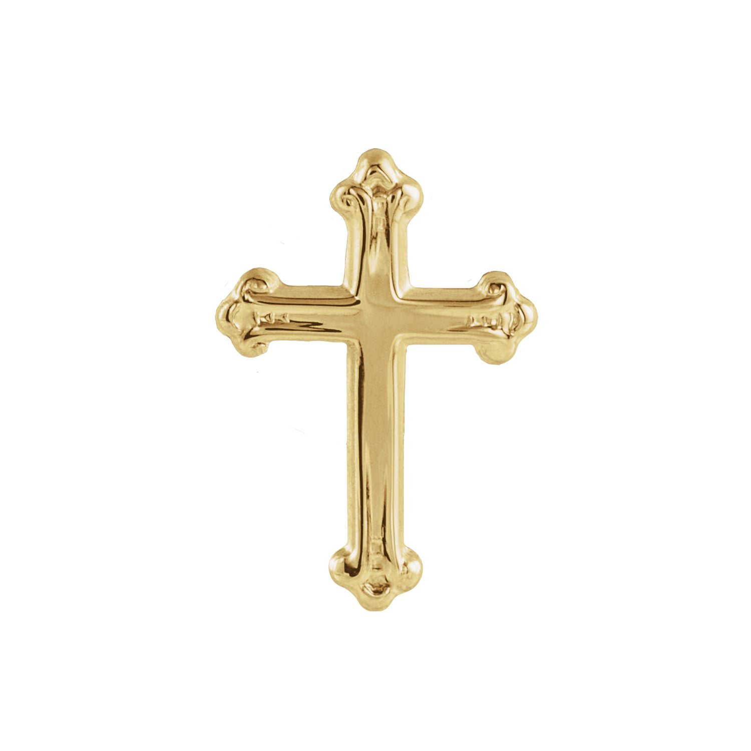 Diamond2Deal 14K Yellow Gold Cross Lapel Pin for men fine jewelry giftss Diamond2Deal 14K Yellow Gold Cross Lapel Pin for men fine jewelry giftss