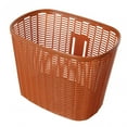 thumbnail image 2 of koolsoo Basket Front Detachable Bike Accessories Retro Imitation Rattan Most Adult brown, 2 of 9