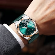 Mens Ultra-thin Waterproof Quartz Watch