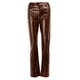 thumbnail image 5 of Pantalones de cuero de imitación para mujer, cintura alta, bolsillo push up, pantalones elástic Abanopi  Pantalones de mujer, 5 of 5