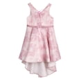 thumbnail image 2 of Vestido Formal Esbelto Diseño de Cuello Halter Niñas Regalo Favor Hermoso Cumpleaños Fiestas Rosado Macarena Vestido formal de las muchachas, 2 of 8