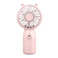 thumbnail image 1 of Juaoua Mini Handheld Fan Bulk,Portable Personal USB Rechargeable Fan,Powerful Battery Operated,Soft Wide Fan With Protective Grille Cover,Small Personal Fan For Outdoor Travel Commute,Pink, 1 of 4