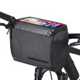 thumbnail image 1 of 4.5L Front Pack, Insulated & Cold Storage, Perfect for Cycling Adventures Touchscreen Bike Handlebar Bag, 1 of 8