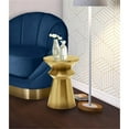 thumbnail image 3 of Meridian Furniture Jai Table d'Appoint en Métal Brossé Or Riche, 3 of 9