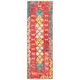 thumbnail image 5 of SAFAVIEH Aspen Edna Tribal Runner Rug, Brown/Red, 2'3" x 7', 5 of 10