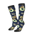 thumbnail image 2 of Balery Sloth With Donuts Fun Novelty Socks Men'S Women'S Crew Socks Funny Crazy Novelty Socks Quirky And Cool Socks, 2 of 9