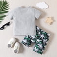 thumbnail image 2 of U·nikaka Toddler Baby Boy Clothes Sets 2Pcs Beach Summer Outfits with Tank Tops and Shorts, 2 of 8
