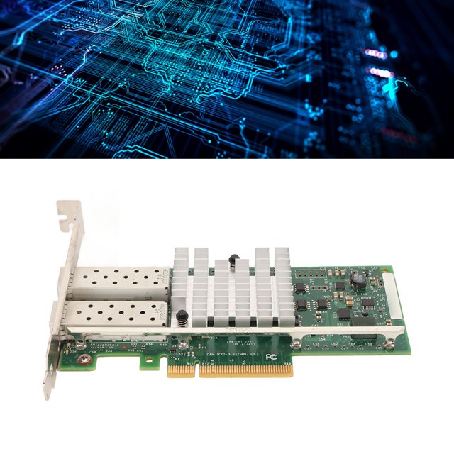 Card, SFP+ 10GB Adapter Card 20Gbps Dual SFP+ Port PCIe 2.0 X8 for ProLiant DL380 Gen9