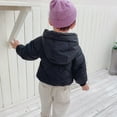 thumbnail image 4 of Baby Boy Girl Winter Coats Jacket Hooded Warm Thick Clothes Windproof Light Winter Jacket Fall Winter Clothes for Toddler Baby Boys Girls 1-2 Years, 4 of 4