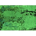 thumbnail image 1 of Ahgly Company Indoor Rectangle Oriental Green Industrial Area Rugs, 3' x 5', 1 of 4