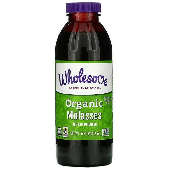 Wholesome Organic Molasses Unsulphured 16 fl oz