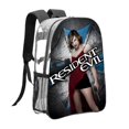 thumbnail image 1 of Resident Evil Mochila transparente temática, resistente y duradera, bolsa see-through para trabajo, deporte, universidad y viaje, 31 × 43 cm, 1 of 6