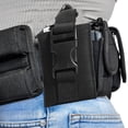 thumbnail image 2 of Walkie Talkie Holder Bag 600D Nylon Radio Magazine Mag Pouch Pocket Methold AP007926-01, 2 of 6