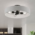 thumbnail image 6 of Livex Lighting - Elmhurst - 4 Light Large Semi-Flush Mount In Timeless Style-7, 6 of 12