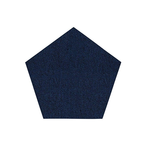Galaxy Way Pet Friendly Indoor Outdoor Area Rug Navy - 5' Pentagon