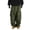Olive Green, variant on Men's Cargo Pants Baggy Parachute Trousers Loose Fit Streetwear Hip Hop Harem Pants for Daily Wear