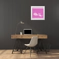 thumbnail image 3 of Kimberly, Allen 15x15 White Modern Wood Framed Museum Art Print Titled - Pink Family 2, 3 of 4