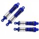 thumbnail image 2 of RC Metal Automóviles Amortiguador 4x desmontable Decorativo Damper Damper Accesorios Reemplazo de piezas para WPL C14 C14K Azul 1:12 Escala Inevent FN000894-02, 2 of 6