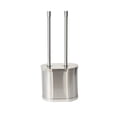 thumbnail image 1 of Better Homes & Gardens, Metal Toilet Bowl Brush and Plunger Set, Brushed Nickel, 1 of 8