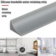 thumbnail image 4 of Speravity Reemplazo de tapón de agua para baño, autoadhesivo, para el hogar, Hotel, inodoro, lavabo, tira de retención, accesorios de barrera Herramientas y ferretería Gris, 4 of 6