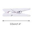 thumbnail image 2 of Pinzas para ropa JijaCraft, 100 unidades, madera con cuerda de 3,5 cm y 30 m de yute, 2 of 4