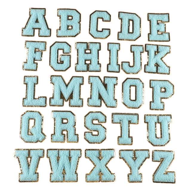Hexang Cloth Embroidery Accessories Letter Embroidery Clothing Label Towel Computer Sticker Embroidery Cloth Embroidery English Badge Patch Label Sticker