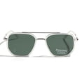 thumbnail image 3 of Gafas de sol Weiyuchen Polarizadas TR90 Vintage Cuadradas Plateadas, 3 of 8