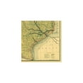 thumbnail image 2 of Historic State Map - Texas - Rand McNally 1876 - Vintage Wall Art, 2 of 4