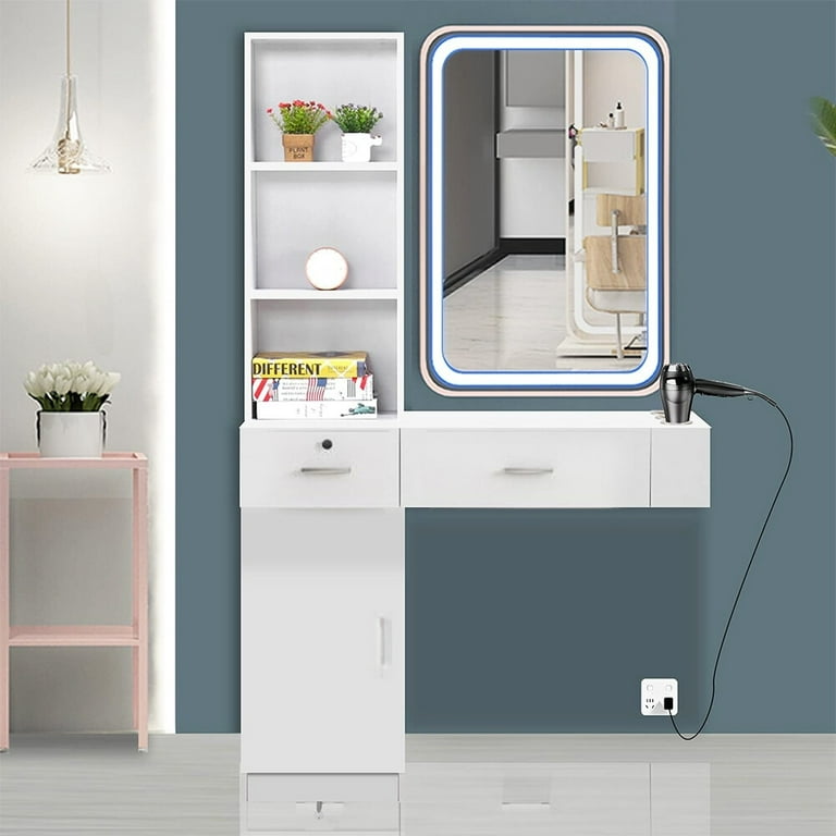 white christmas dresses Bedroom Dressing Table Feature Wall 100cm x 220cm – Aslams Home main image 0