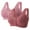 melon d\'eau Rouge, variante sur FhsagQ Soutien-Gorge Femme Soutiens-Gorge Corset 2 Pcs Femme Boucle avant Latérale Bord en Dentelle Sans Armature Mouvement Sans Couture Maintien Ajustement Yoga Sommeil Grand Soutien-Gorge Soutiens-Gorge pour Femmes Soutiens-Gorge Grande Taille Brun 38