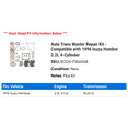 thumbnail image 2 of Auto Trans Master Repair Kit - Compatible with 1996 Isuzu Hombre 2.2L 4-Cylinder, 2 of 2