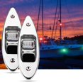 thumbnail image 4 of Luces de navegación LED Ecomeon 2 Piezas de luz de yate de barco marino de acero inoxidable 12 V, 4 of 5