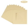 thumbnail image 2 of Tan Acid Free 20x20 Picture Frame Mats with White Core Bevel Cut for 16x16 Pictures - Fits 20x20, 2 of 4
